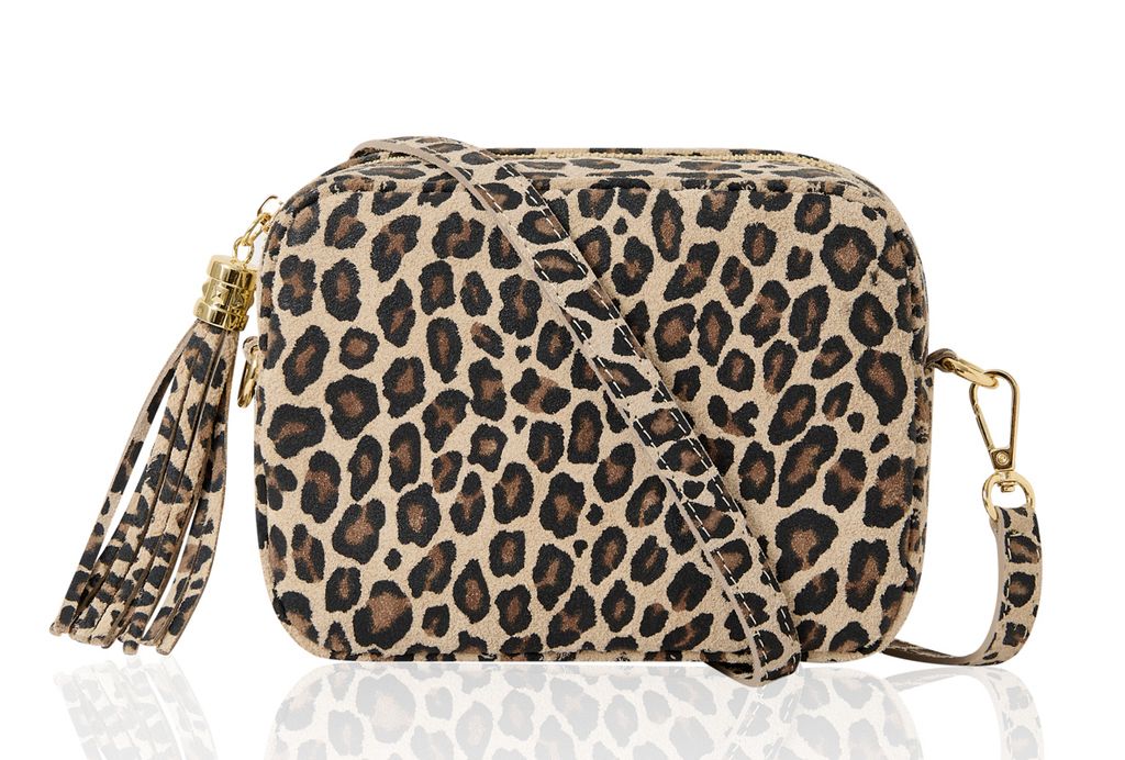 Box bag - leopard print