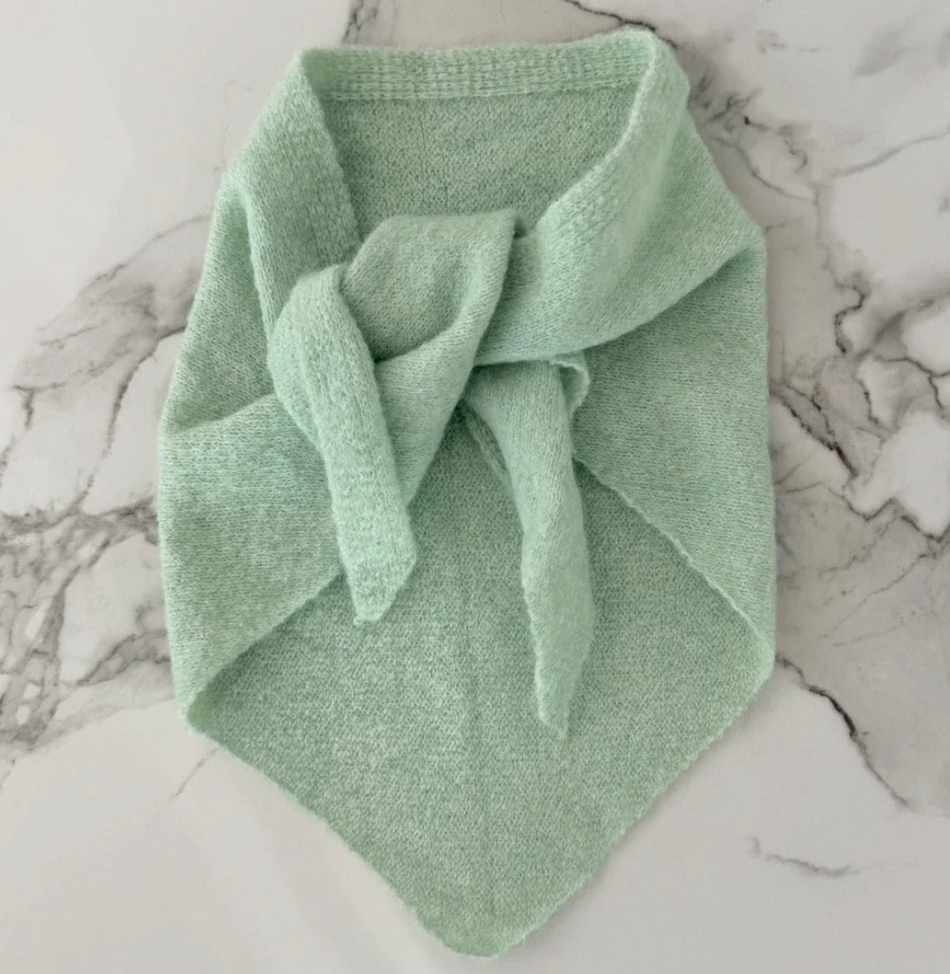 Triangel Scarf -Mint