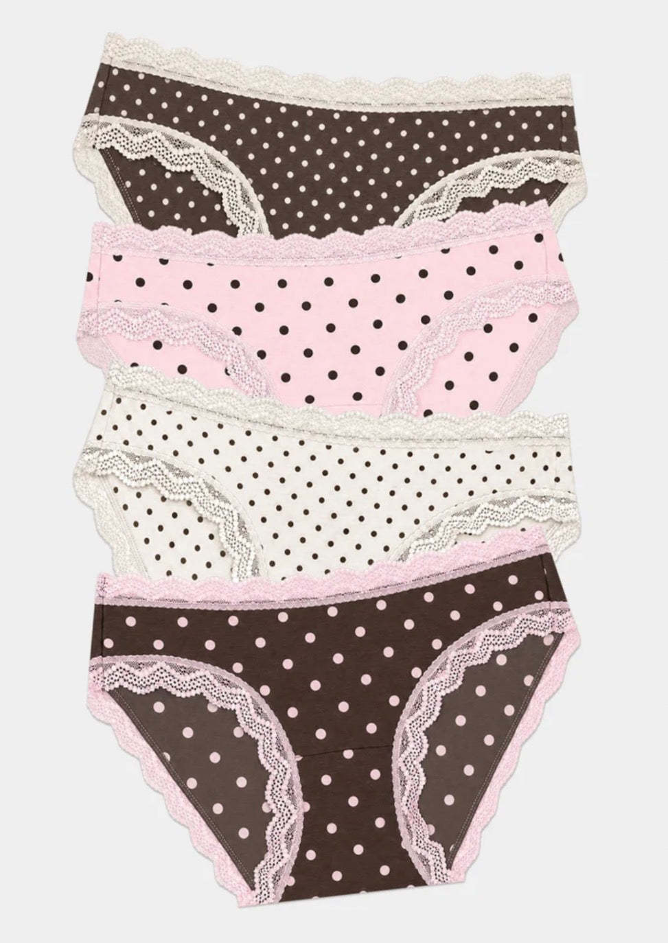 Stripe & Stare Neapolitan polka dots