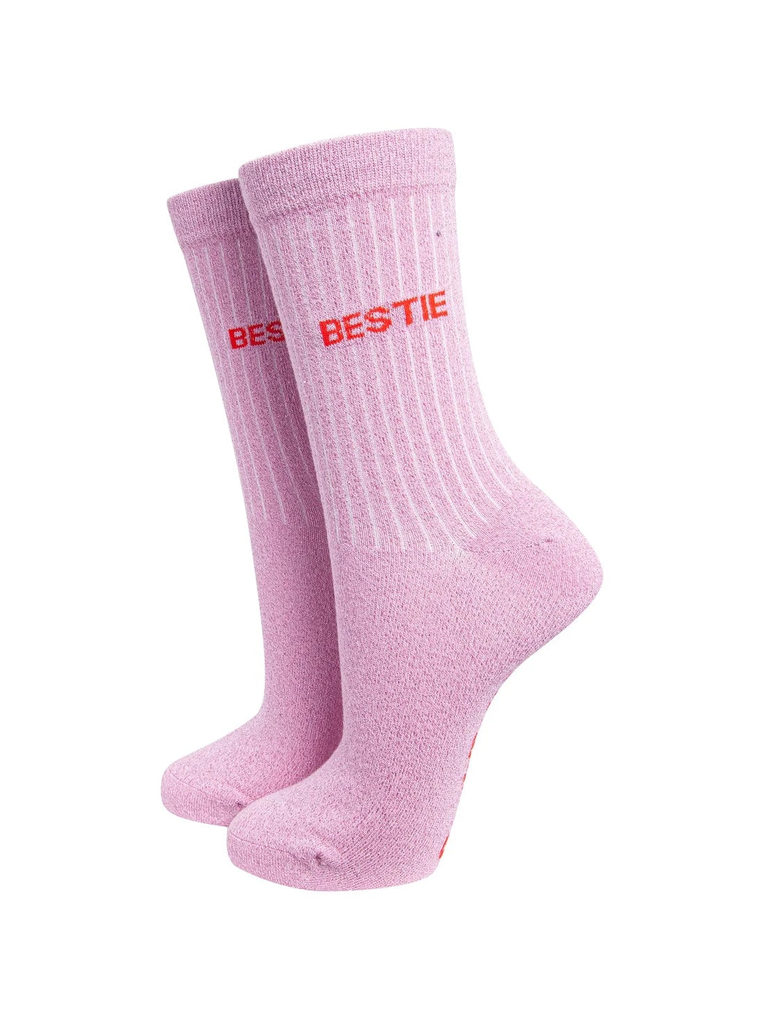 Bestie cotton glitter socks