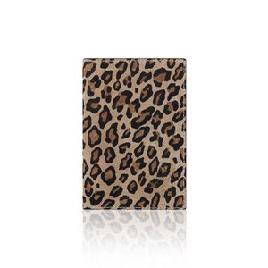 Passport cover - leopard print