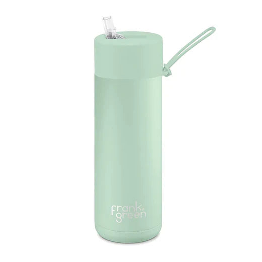 Frank Green 20oz ceramic water bottle - mint gelato