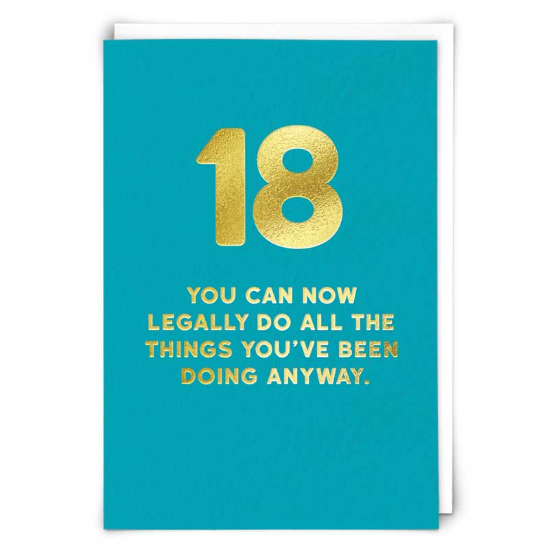 Cards - 18 Legally