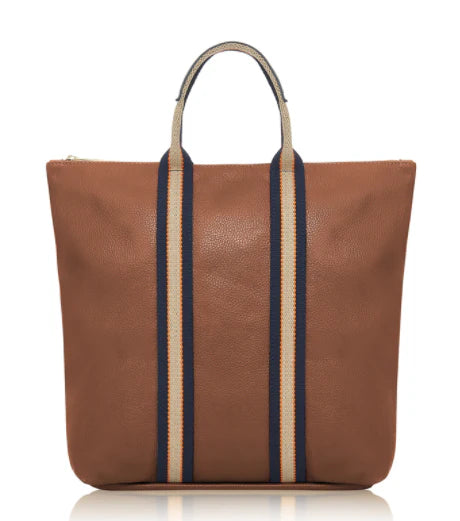 City tote rucksack - tan