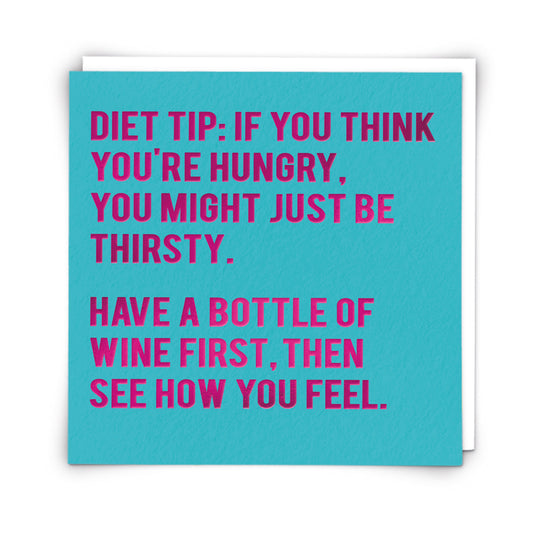 Cards - Diet tip