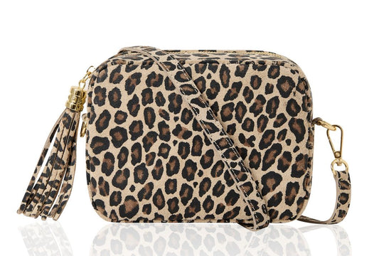 Box bag - leopard print