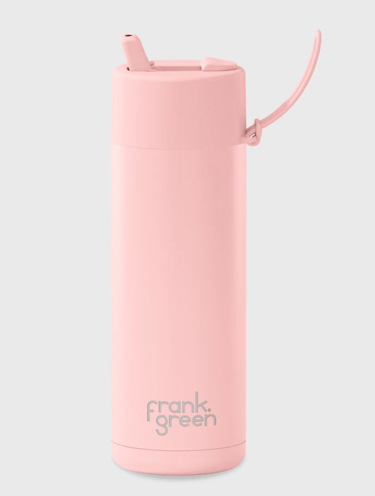 Frank Green 20oz Ceramic Water Bottle - Blush pink