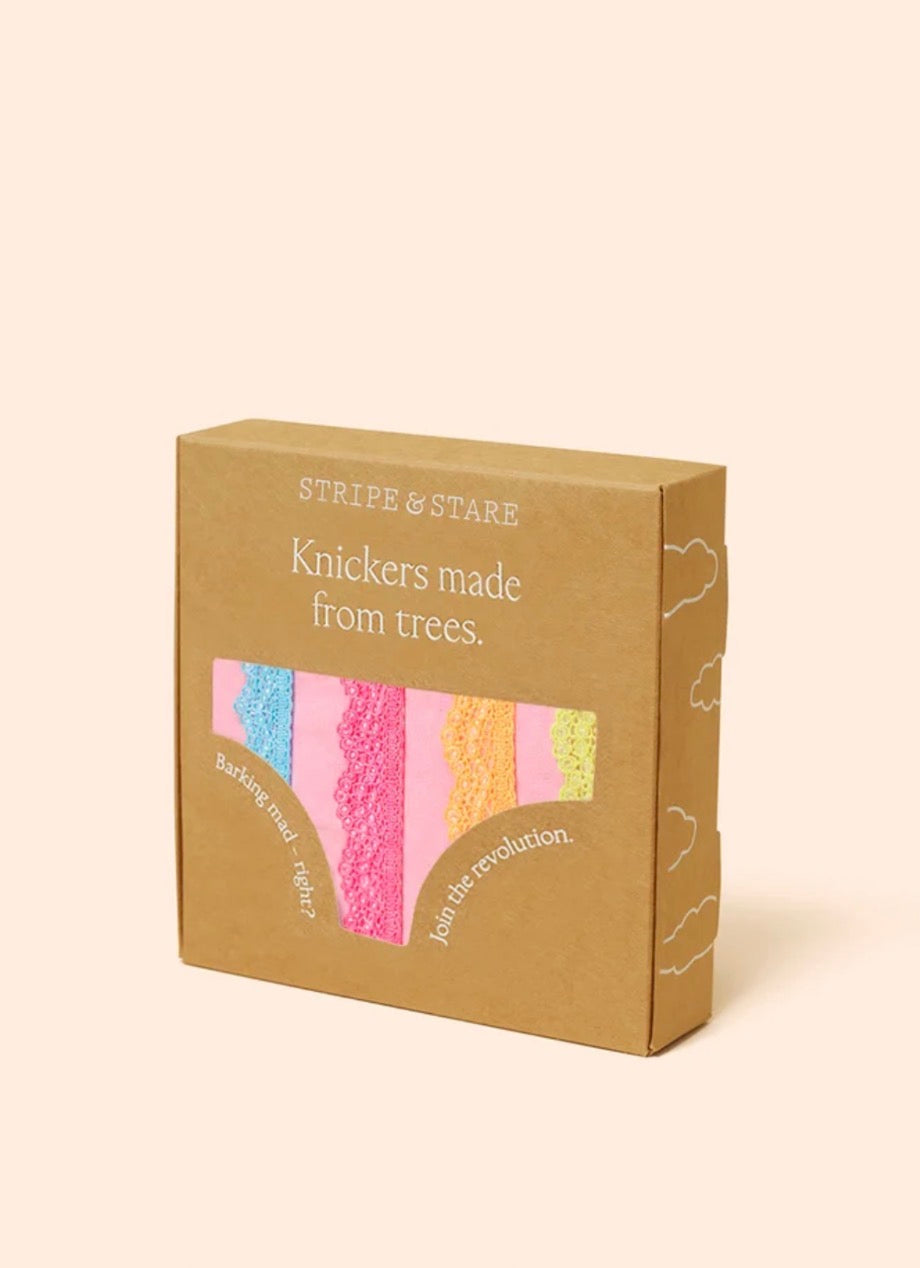 Stripe & Stare neon kiss