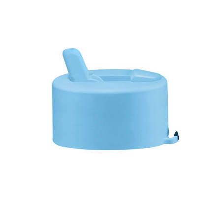 Frank Green flip straw lid - sky blue