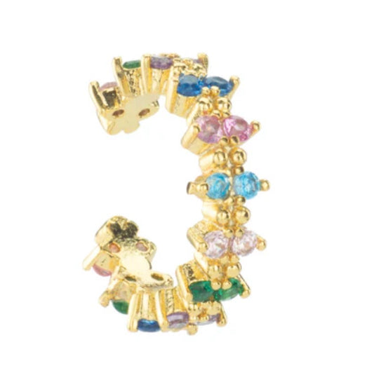 Rebecca Gold Rainbow Ear cuff
