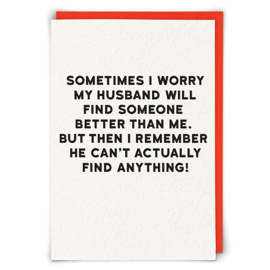 Cards - Sometimes I Worry
