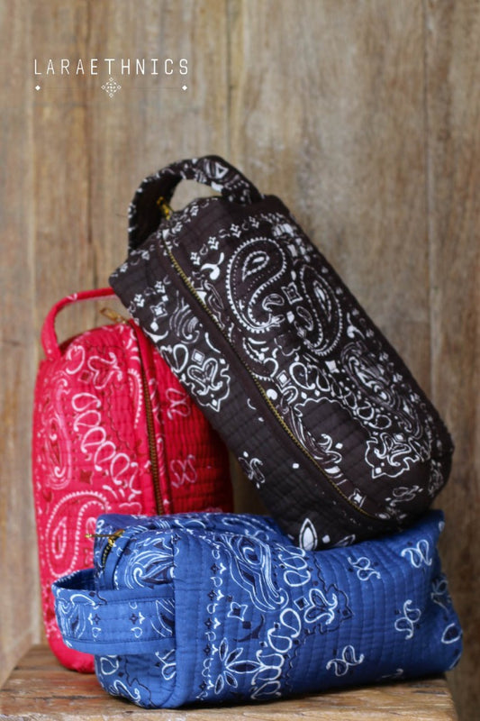 Laraethnics Bandana washbags