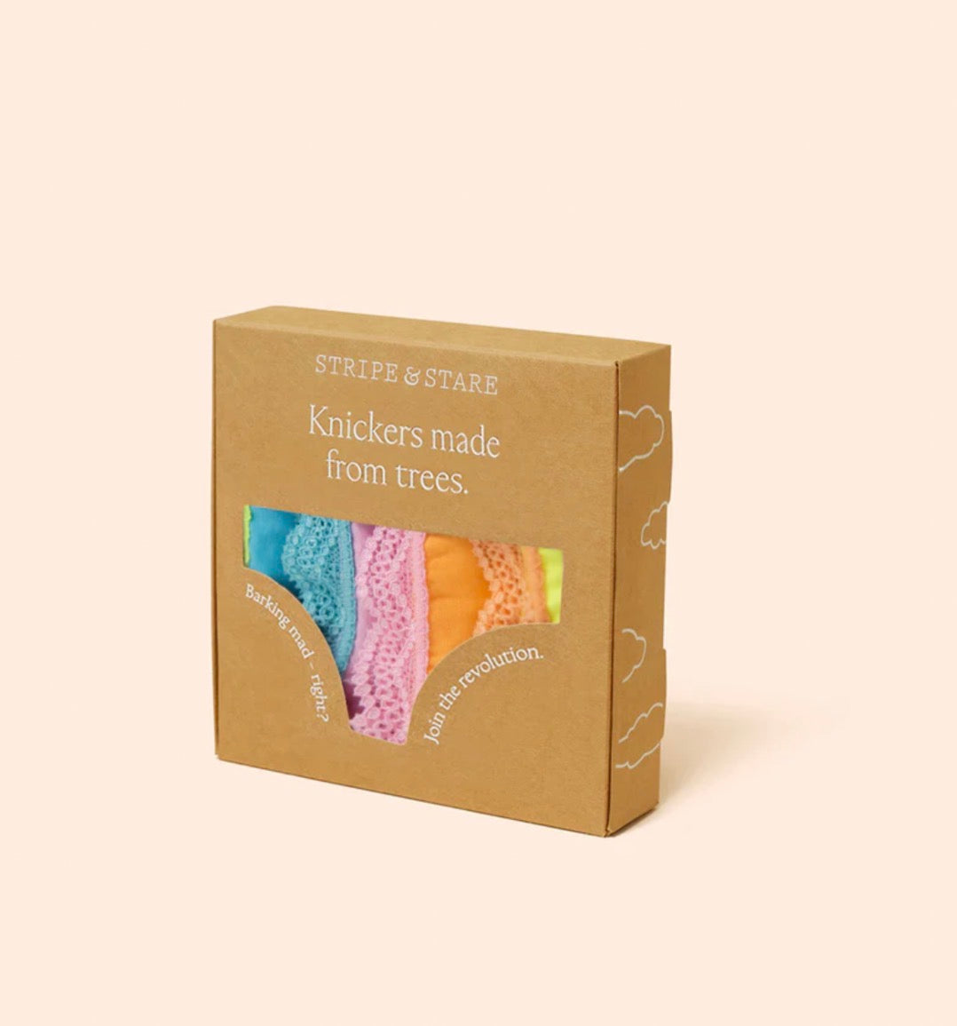 Stripe & Stare neon Candy