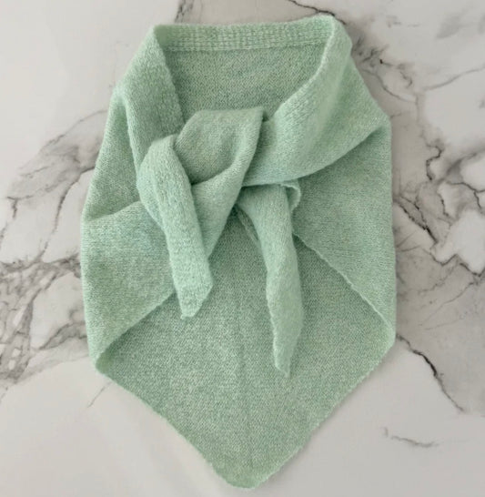 Triangel Scarf -Mint