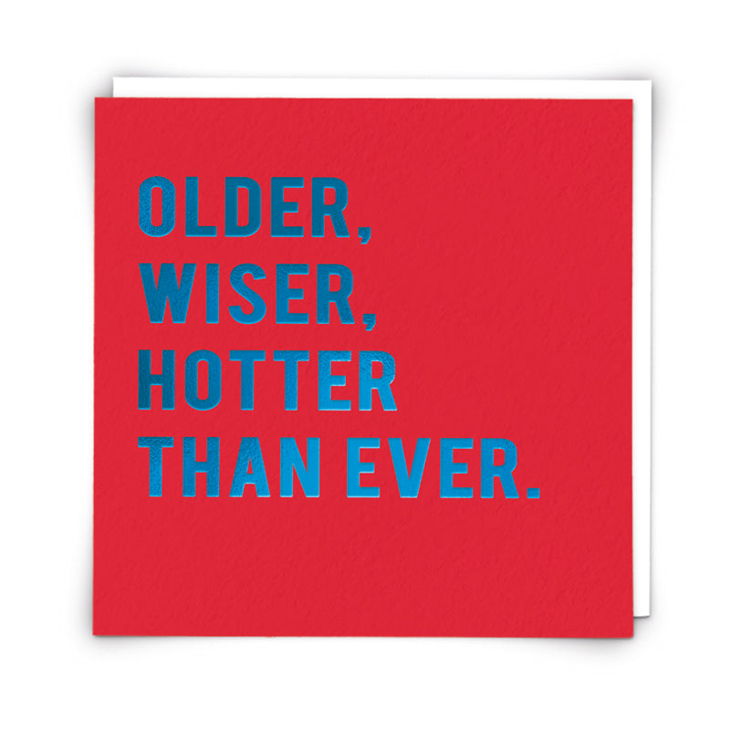 Cards - Older Wiser Hotter