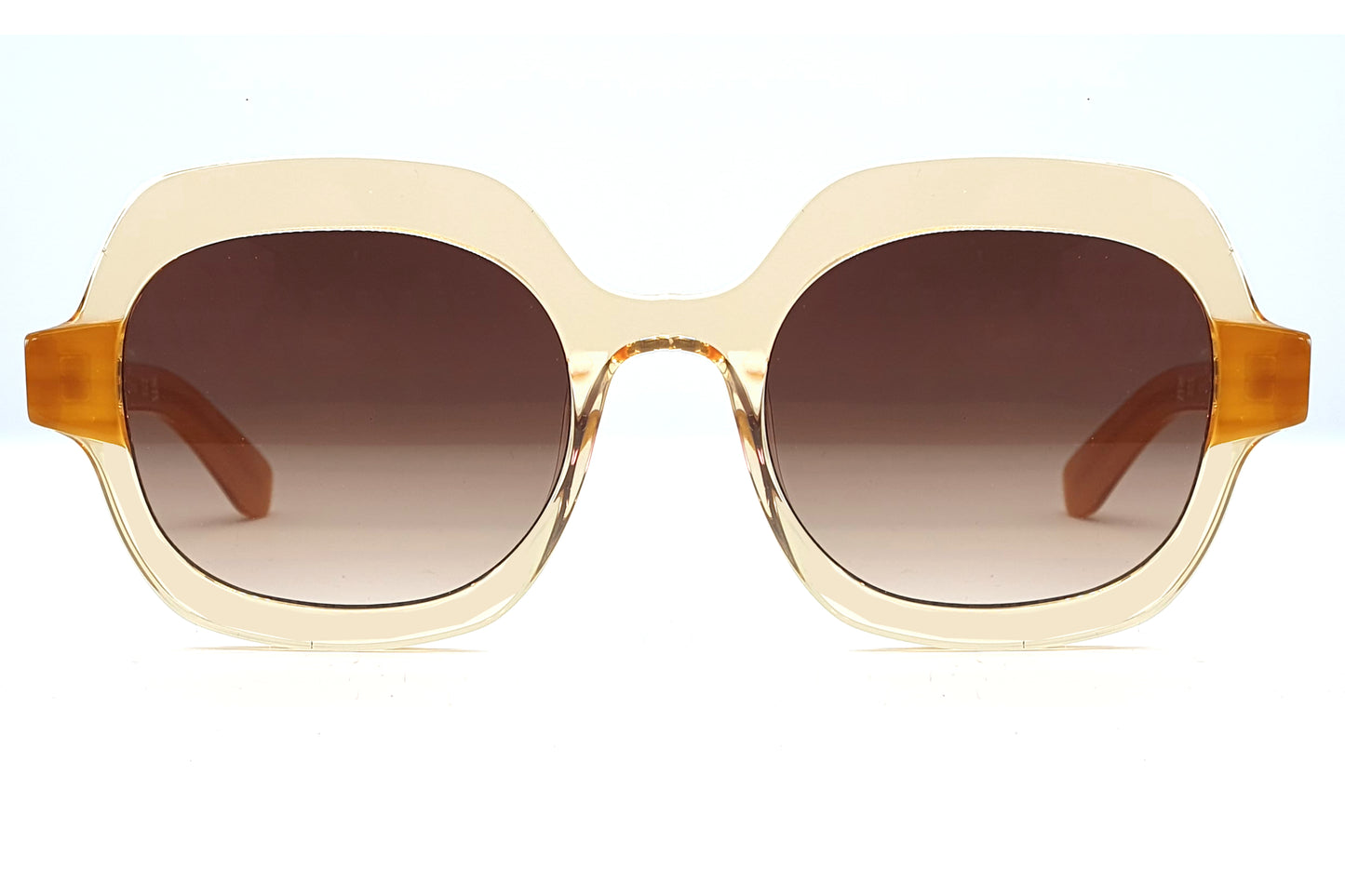 Sunglasses - 133 tan caramel brown