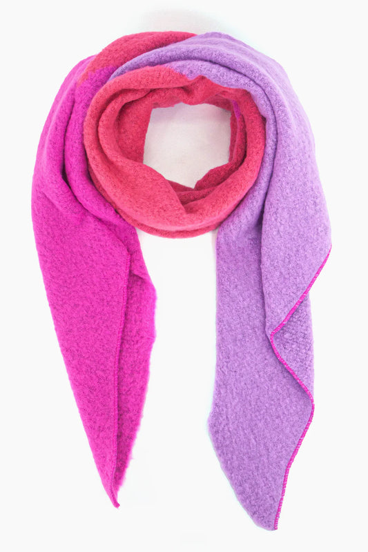 Heavyweight Scarf - Pink/Lilac