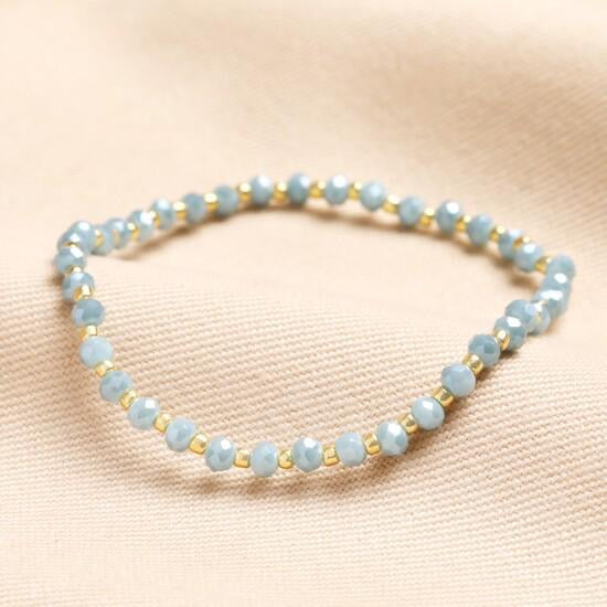 Miyuki birthstone beaded bracelet