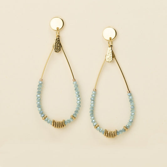 by garance Bory earrings - light blue