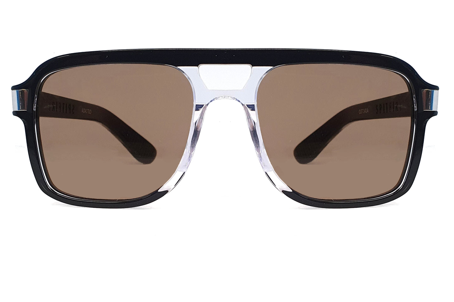 Sunglasses - 141 black clear brown mocha