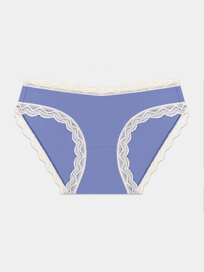 Stripe & Stare denim blue & buttercream