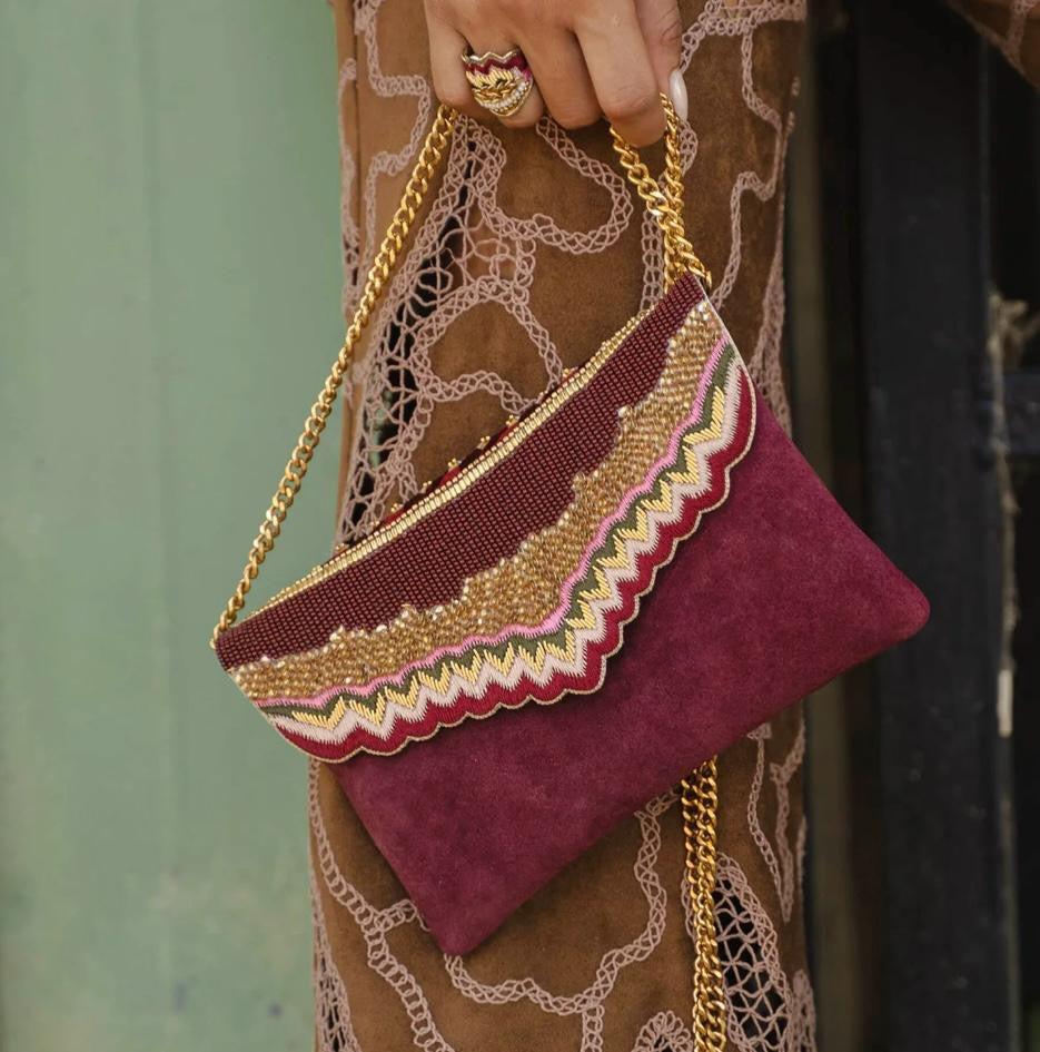 Nahua Mahes Bag - Burgundy