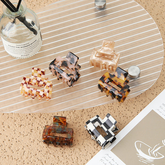 Mini multicolour hair clips