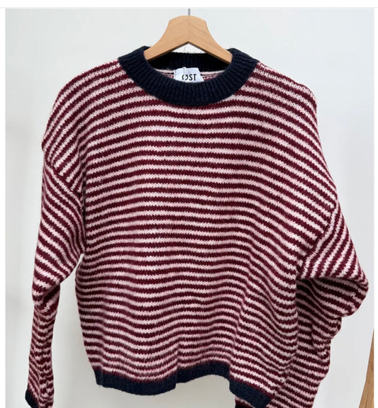 OST Nanna Jumper -Burgundy