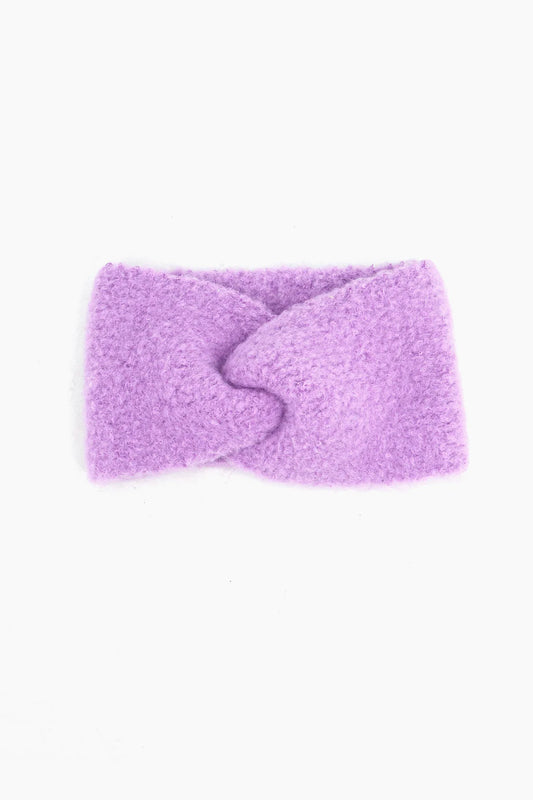 Twist Front Headband - Lilac