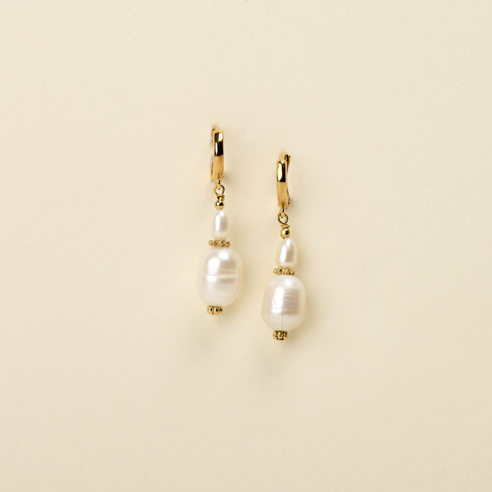 by garance Tana earrings - round oval earrings