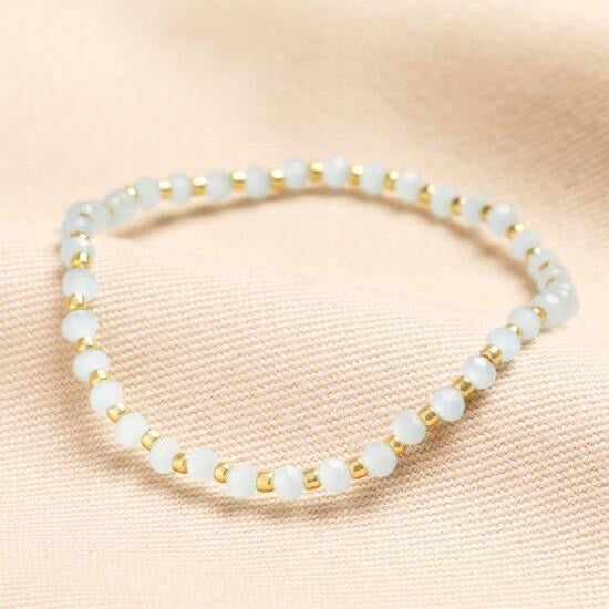 Miyuki birthstone beaded bracelet