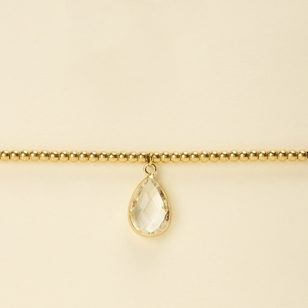 by garance Saly bracelet - drop crystal