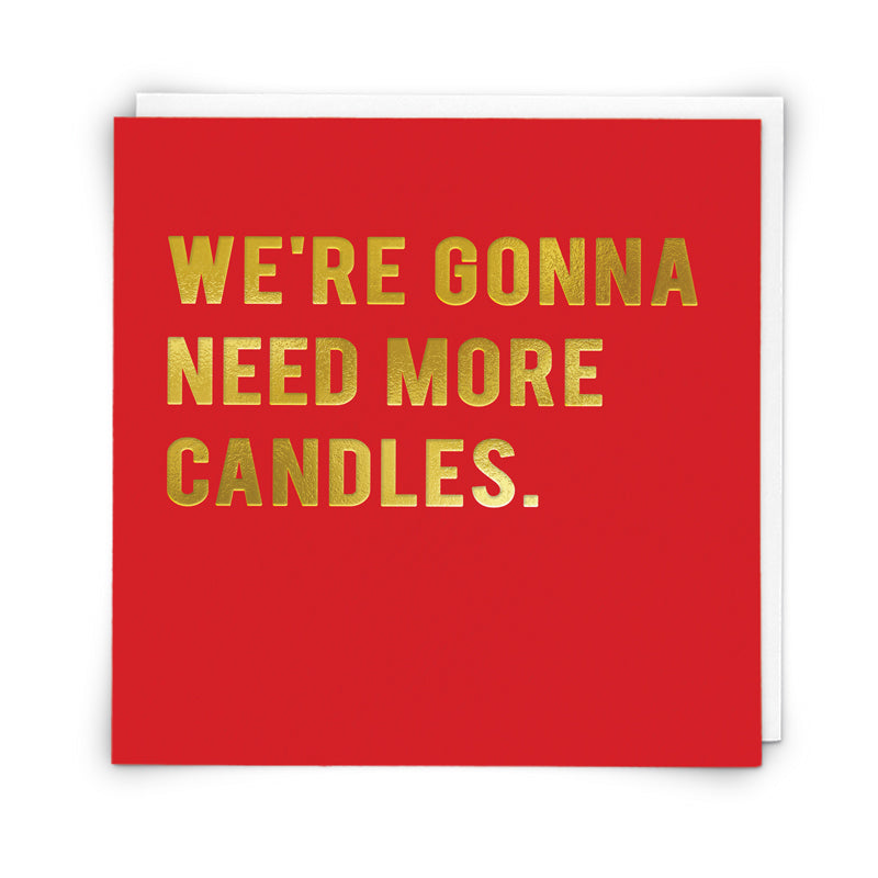 Cards - More candles