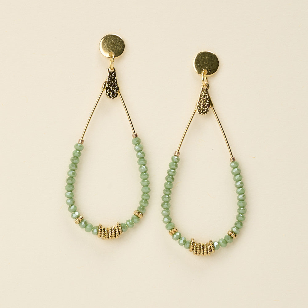 by garance Bory earrings - green