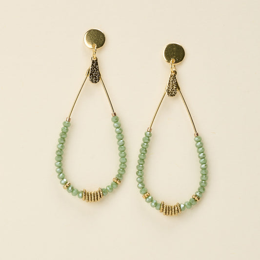 by garance Bory earrings - green