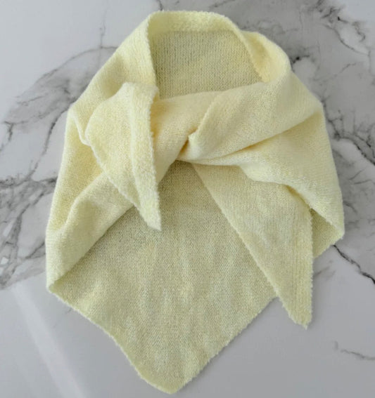 Triangel Scarf -Lemon