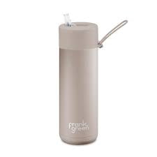 Frank Green 20oz ceramic water bottle - moondust