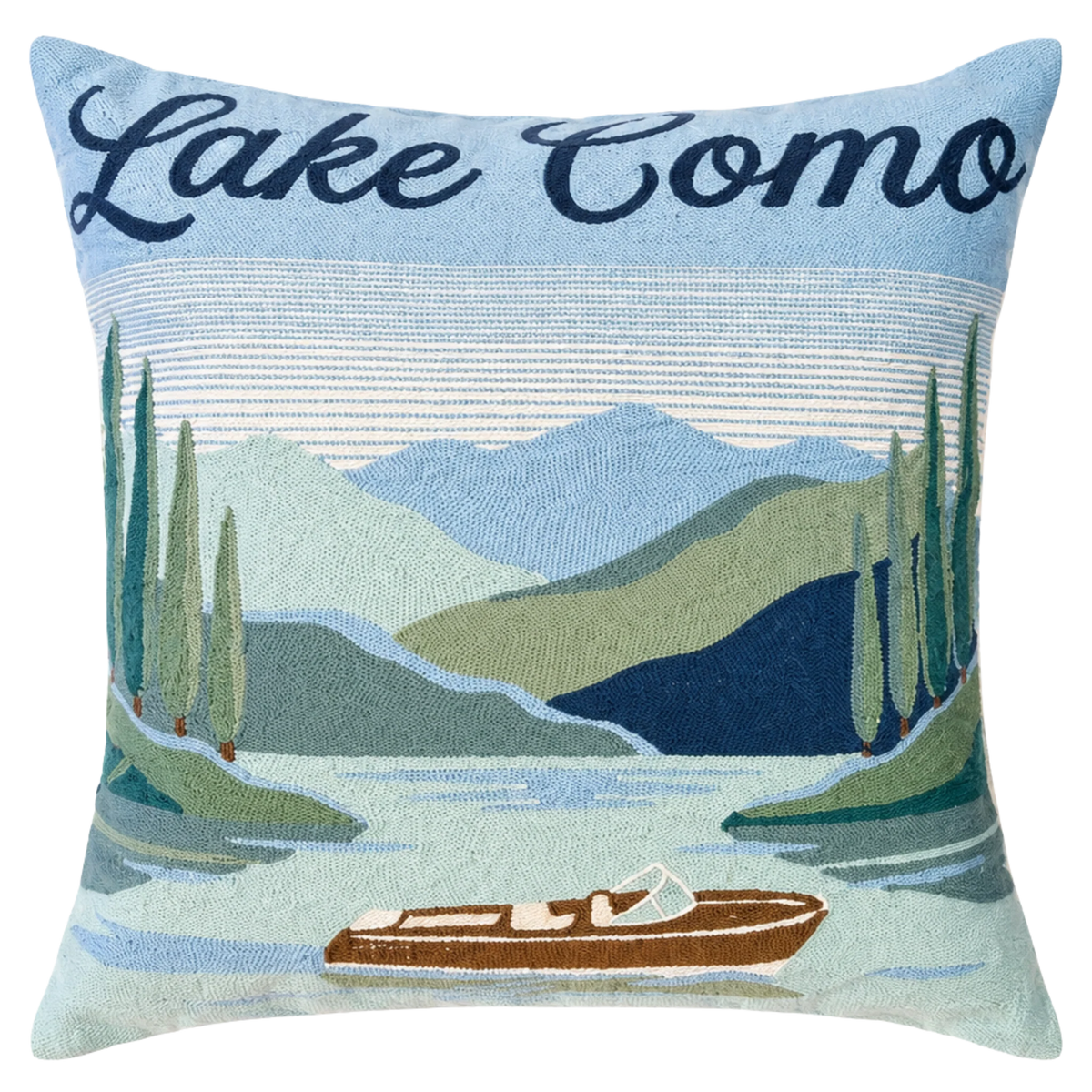 Lake Como cushion