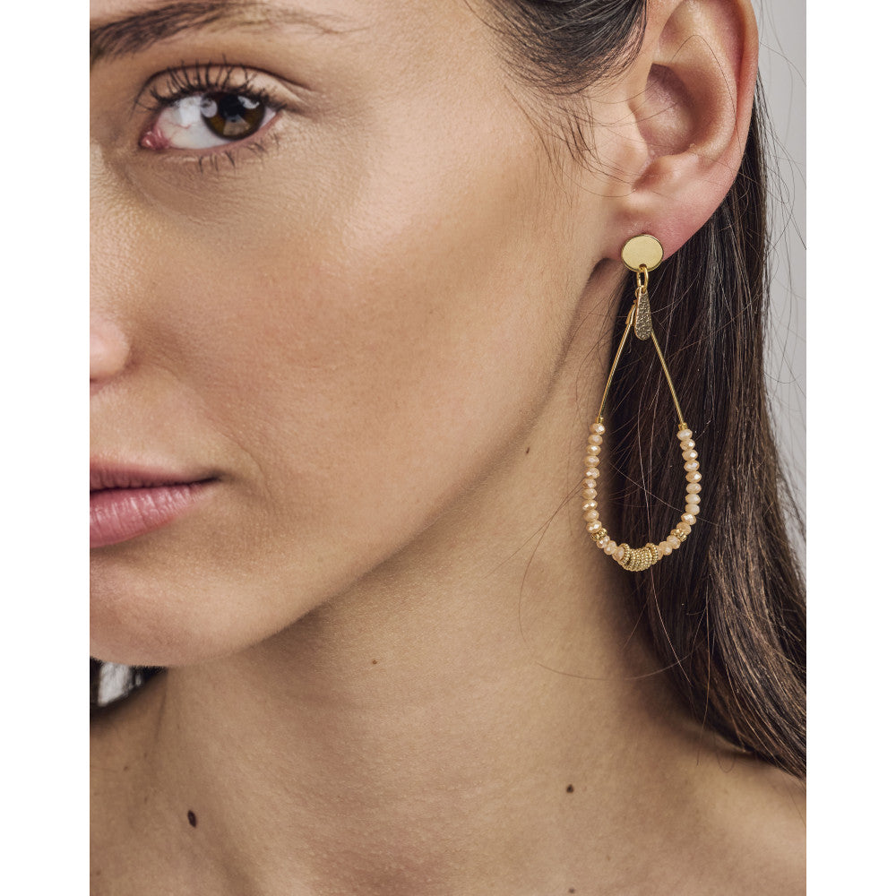 by garance Tila earrings - nude