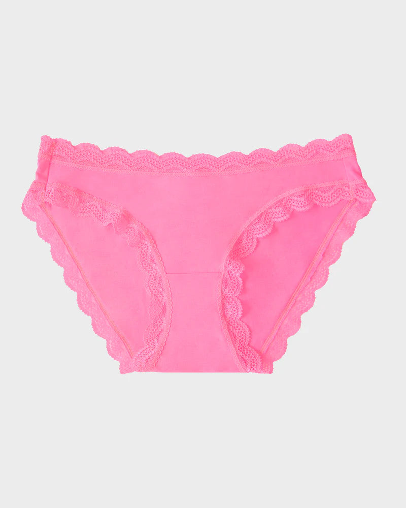 Stripe & Stare knickers single - Hot Pink