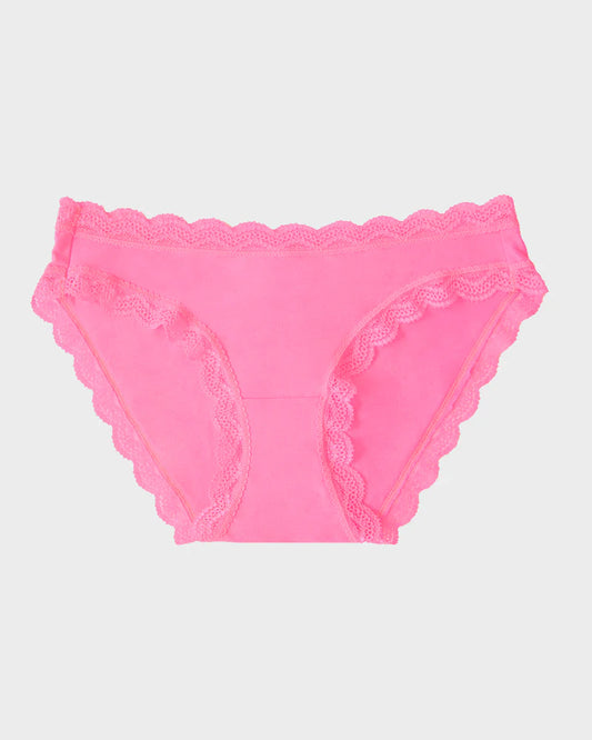 Stripe & Stare knickers single - Hot Pink