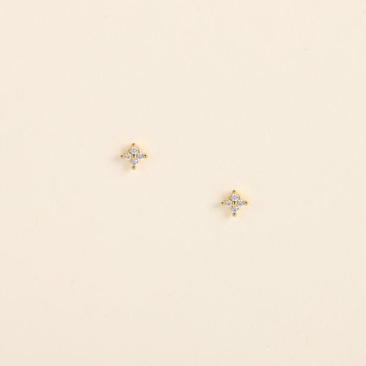 by garance Sela flower stem earrings