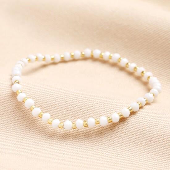 Miyuki birthstone beaded bracelet