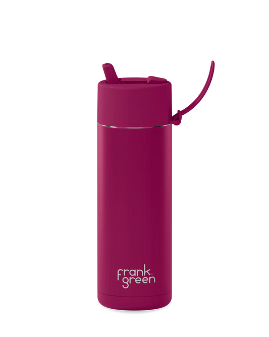 Frank Green 20oz ceramic water bottle - berry