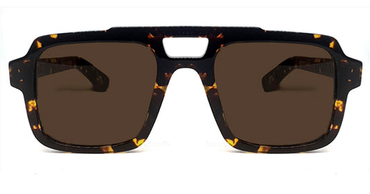 Sunglasses - 50 dark tort-brown