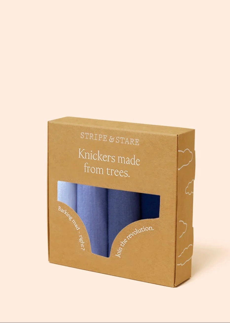 Stripe & Stare denim blue