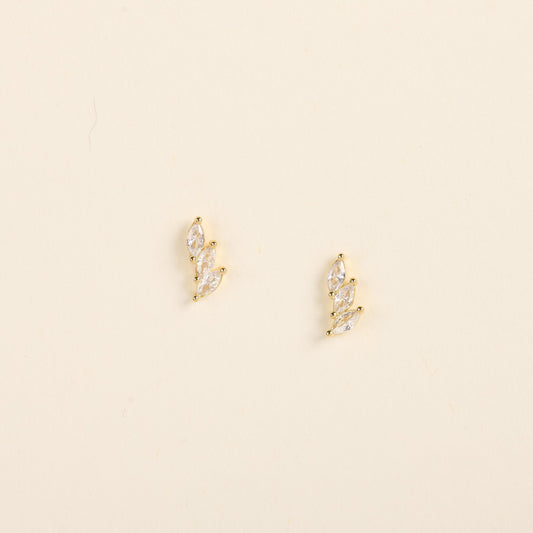 by garance Sela 3 oxides shuttle earrings