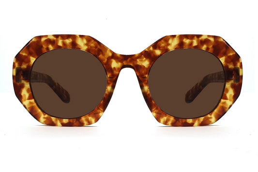 Sunglasses - 118 fawn tort brown