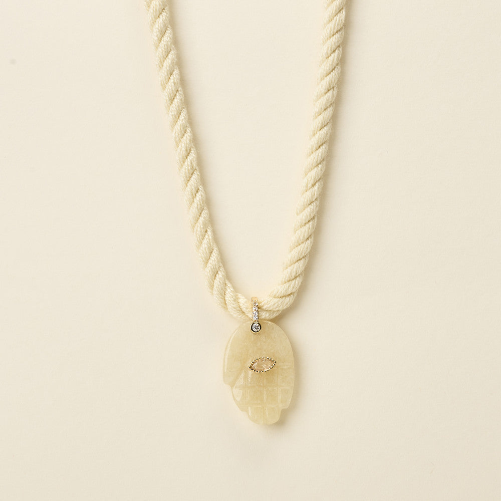 by garance Suzy hand set necklace