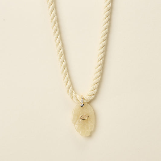 by garance Suzy hand set necklace